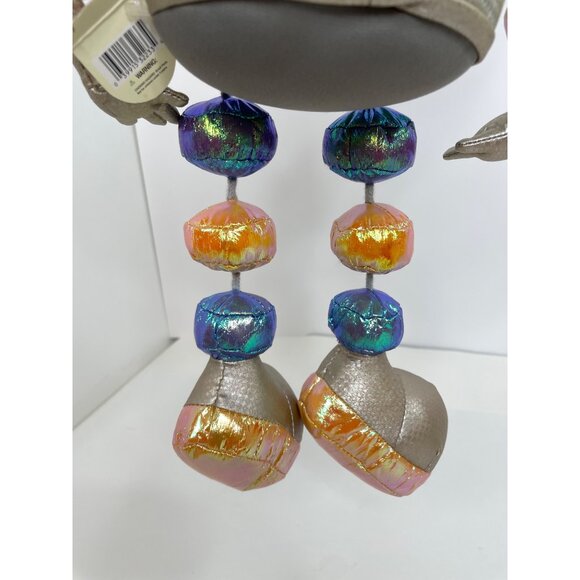 Vintage Bleap the Robot Christmas Holiday Plush Toy 22” Tall Russ Berrie - Picture 10 of 16